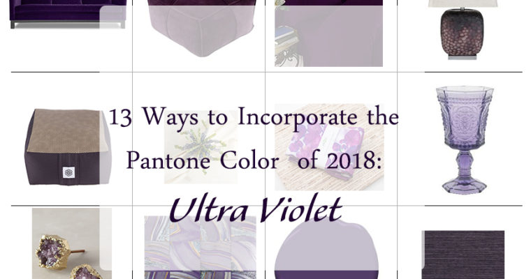 13 Ways to Incorporate the Pantone Color of 2018: Ultra Violet